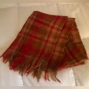 Vintage B Altman & Co Fifth Avenue Mohair Scarf Made in Scotland